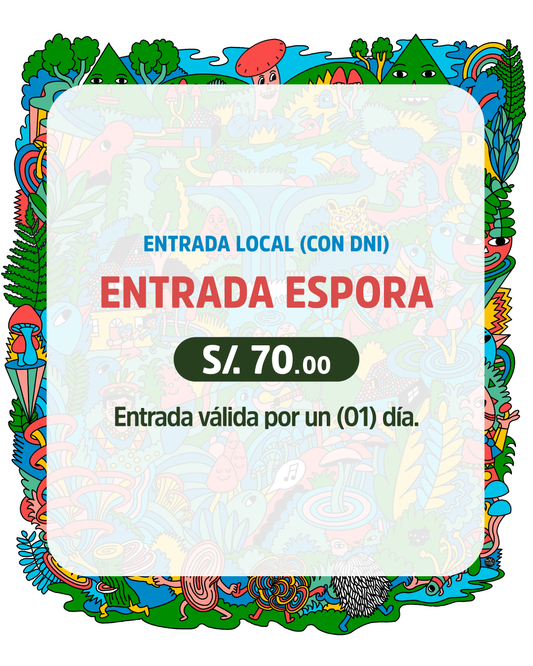 Entrada Espora Local (con DNI)